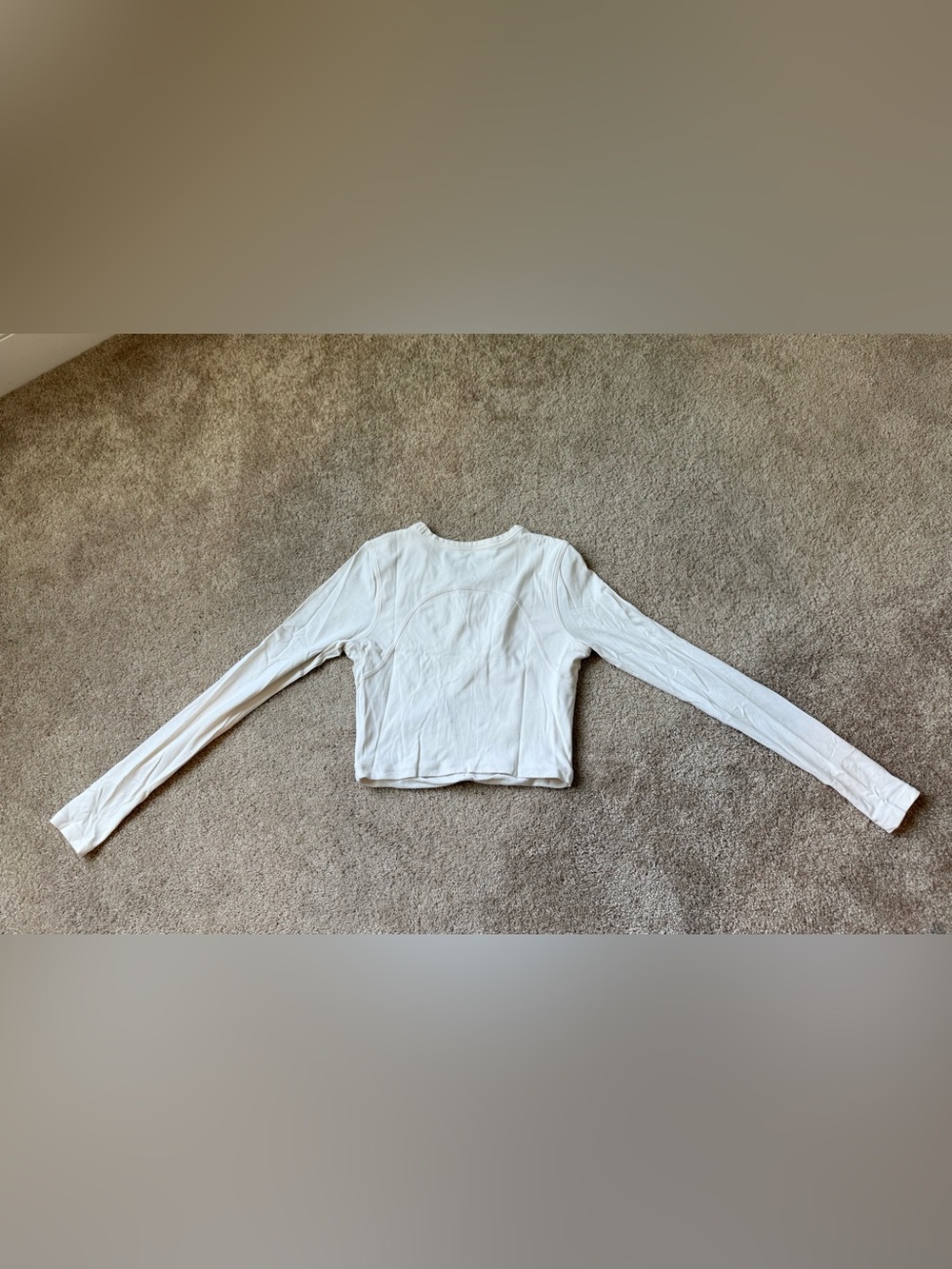 Lululemon | Find Your Feeling Long Sleeve Top | Angel Wing | Size 8